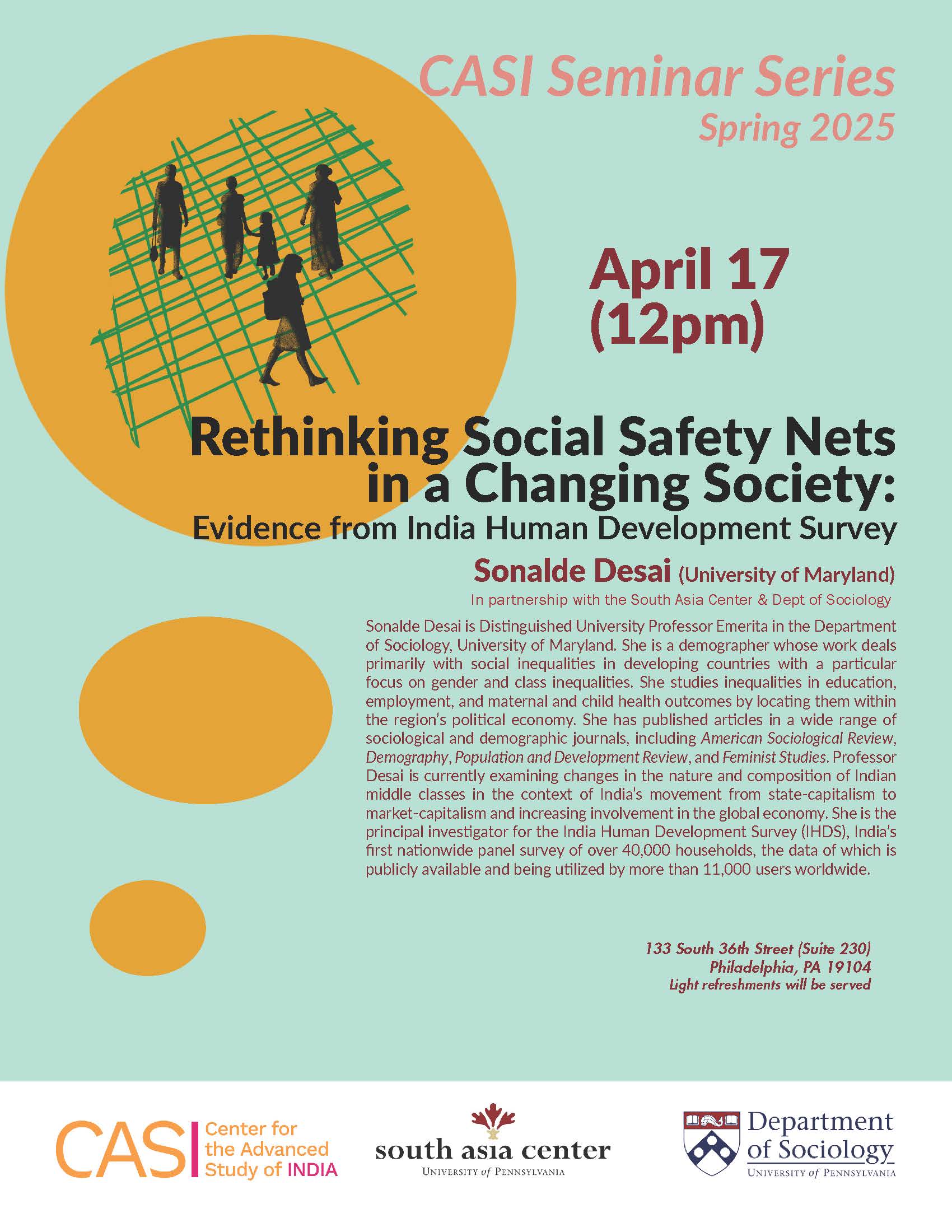 CASI Seminar Series: Spring 2025