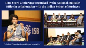 NSO Data Users Conference: Dr Pallavi served as a panelist