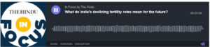 In Focus podcast | What do India’s declining fertility rates mean for the future?